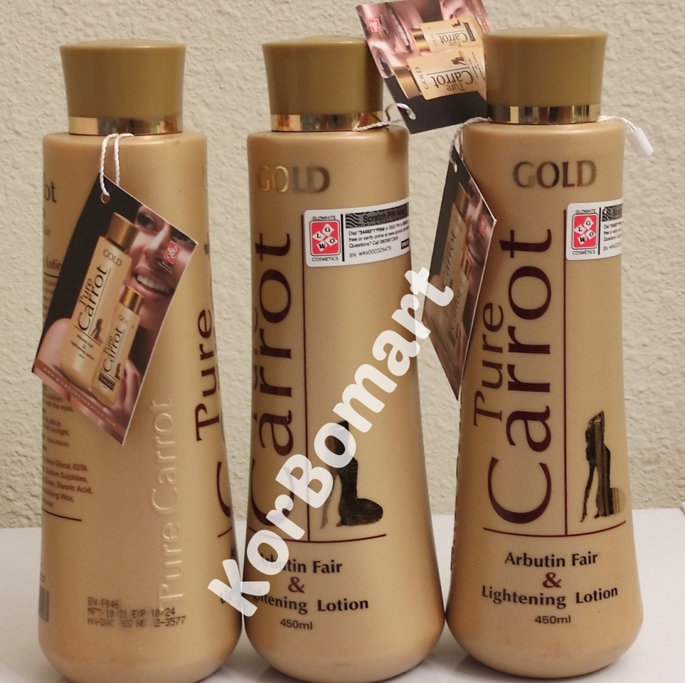PURE CARROT GOLD ABURTIN FAIR & BODY LOTION